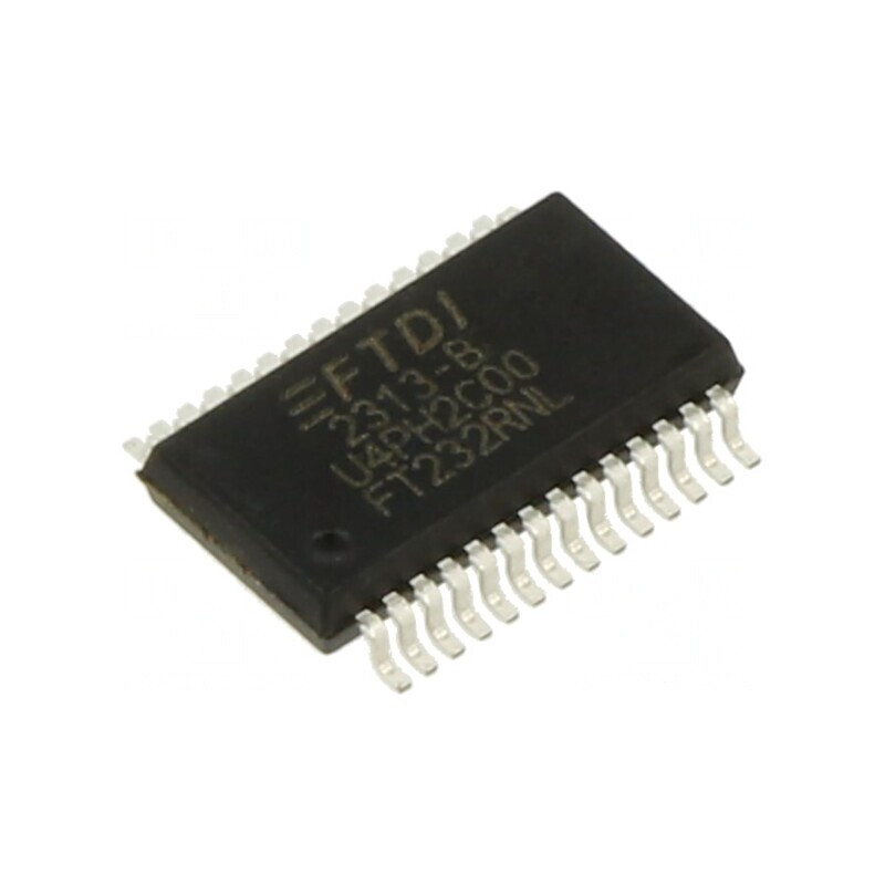 Interfață USB-UART Full Speed 3.3-5.25VDC SSOP28 | Electronic-mag.ro | Componente Electronice
