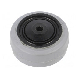 Roată de Transport din Guma 80mm 65 Shore | Electronic-mag.ro | Componente Electronice