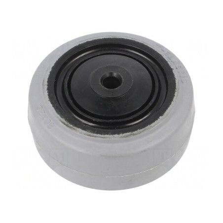 Roată de Transport din Guma 80mm 65 Shore | Electronic-mag.ro | Componente Electronice