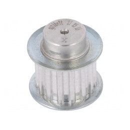 Roată de curea T5 aluminiu 16mm | Electronic-mag.ro | Componente Electronice
