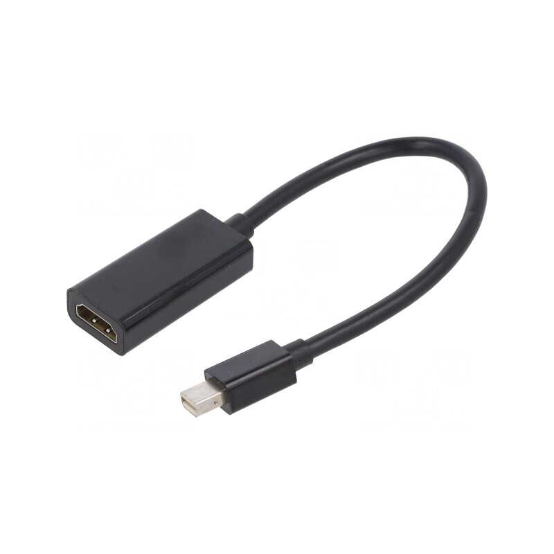 Adaptor DisplayPort la HDMI 0.15m Negru | Electronic-mag.ro | Componente Electronice