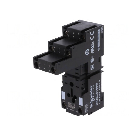 Stativ Relee 8 PIN pentru Șină DIN 10A 250V | Electronic-mag.ro | Componente Electronice