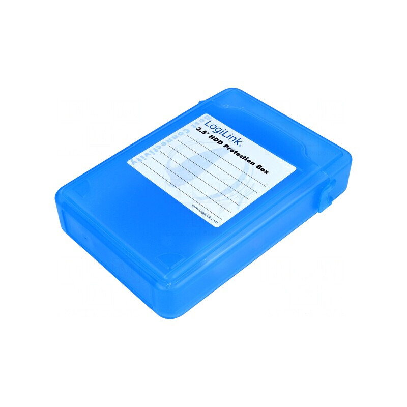 Carcasă Hard Disk 3,5 inch Plastic Albastră | Electronic-mag.ro | Componente Electronice
