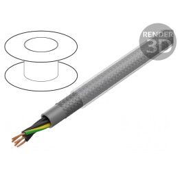 Cablu PVC Transparent 5G1mm² ÖLFLEX® CLASSIC 110 CY | Electronic-mag.ro | Componente Electronice