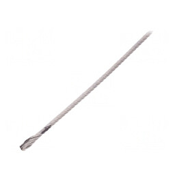 Sârmă de Oțel Rezistent la Acizi A4 2mm 10m | Electronic-mag.ro | Componente Electronice