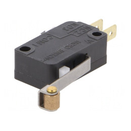 Microîntrerupător 11A/125VAC cu Manetă și Rulou | Electronic-mag.ro | Componente Electronice