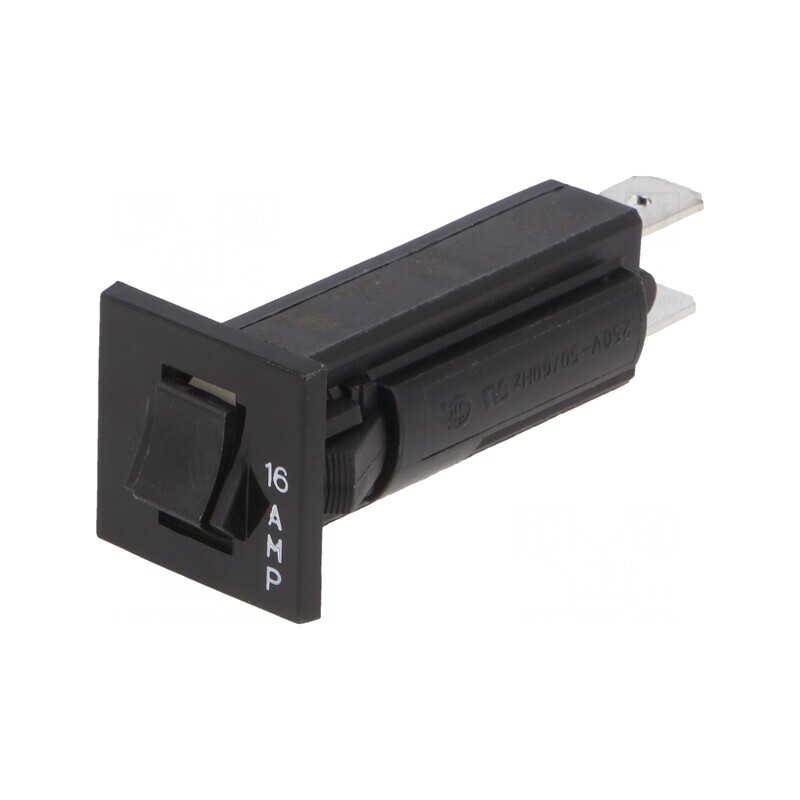 Întrerupător de Supracurent 250VAC 32VDC 16A SPST-NC | Electronic-mag.ro | Componente Electronice
