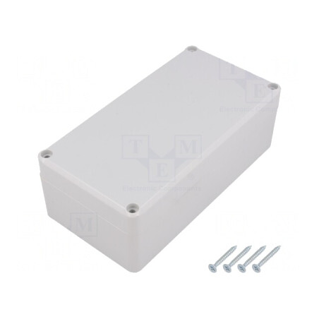 Carcasă Universală ABS Gri 82x158x55mm cu Garnitură | Electronic-mag.ro | Componente Electronice