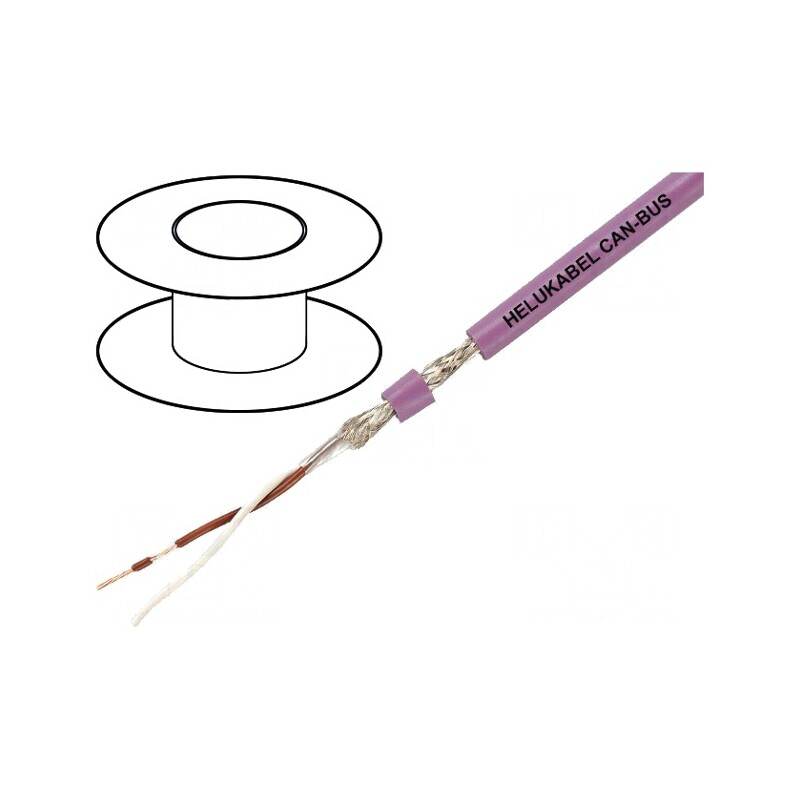 Cablu Date 1x2x0,25mm2 Violet Cu | Electronic-mag.ro | Componente Electronice