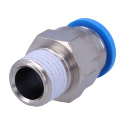 Racord Push-In Simplu cu Garnitură NBR 0,95-6bar | Electronic-mag.ro | Componente Electronice