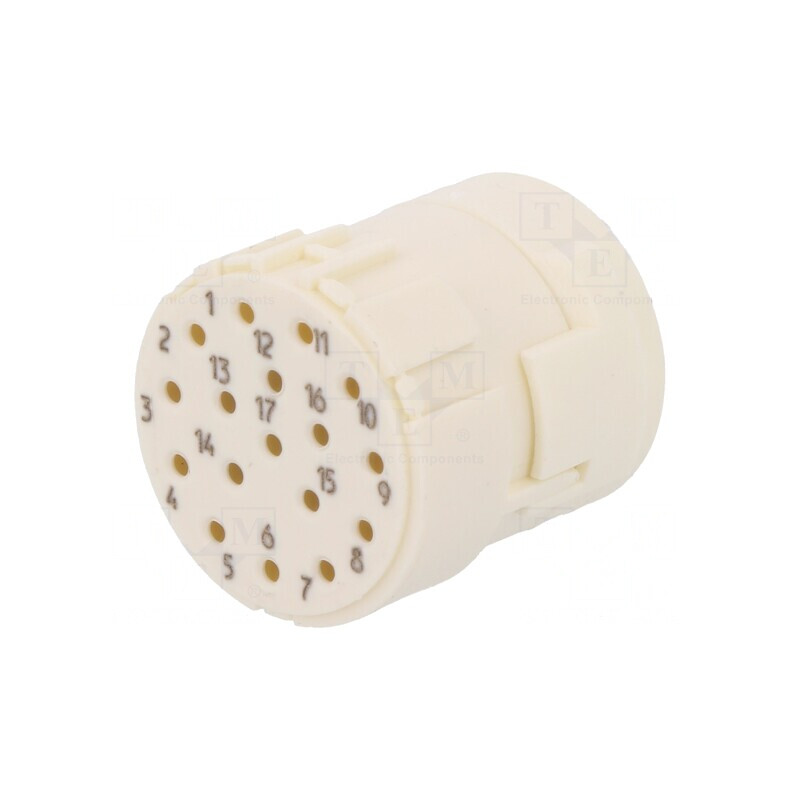 Conector M23 PIN 17 Mamă Crimpat 160V | Electronic-mag.ro | Componente Electronice Conector M23 PIN 17 Mamă Crimpat 160V | Electronic-mag.ro | Componente Electronice