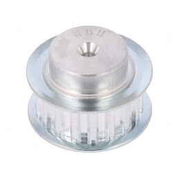 Roată de curea aluminiu T5 10mm 21mm 27,8mm | Electronic-mag.ro | Componente Electronice