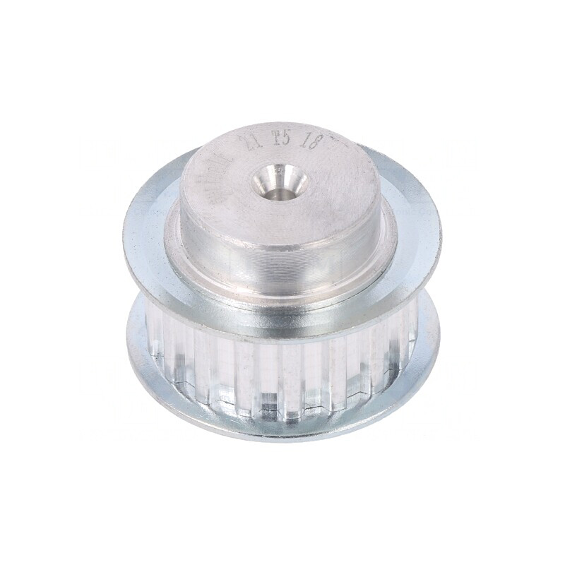 Roată de curea aluminiu T5 10mm 21mm 27,8mm | Electronic-mag.ro | Componente Electronice