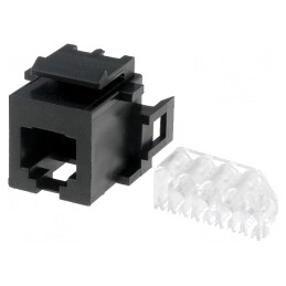 Soclu RJ12 6P6C Aurit IDC 26-22AWG | Electronic-mag.ro | Componente Electronice