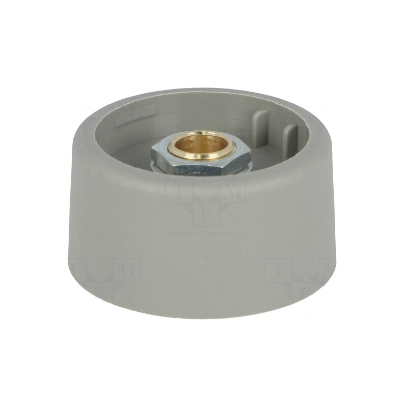 Buton Rotativ Gri Poliamidă 6mm 31x16mm | Electronic-mag.ro | Componente Electronice