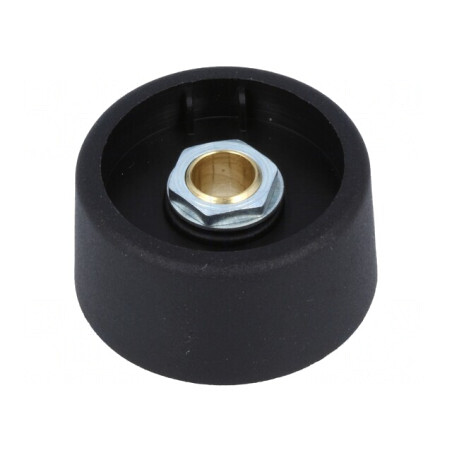 Buton Rotativ Poliamidă 6,35mm 31x16mm | Electronic-mag.ro | Componente Electronice
