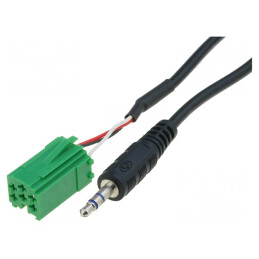 Adaptor Aux Jack 3,5mm pentru Renault | Electronic-mag.ro | Componente Electronice