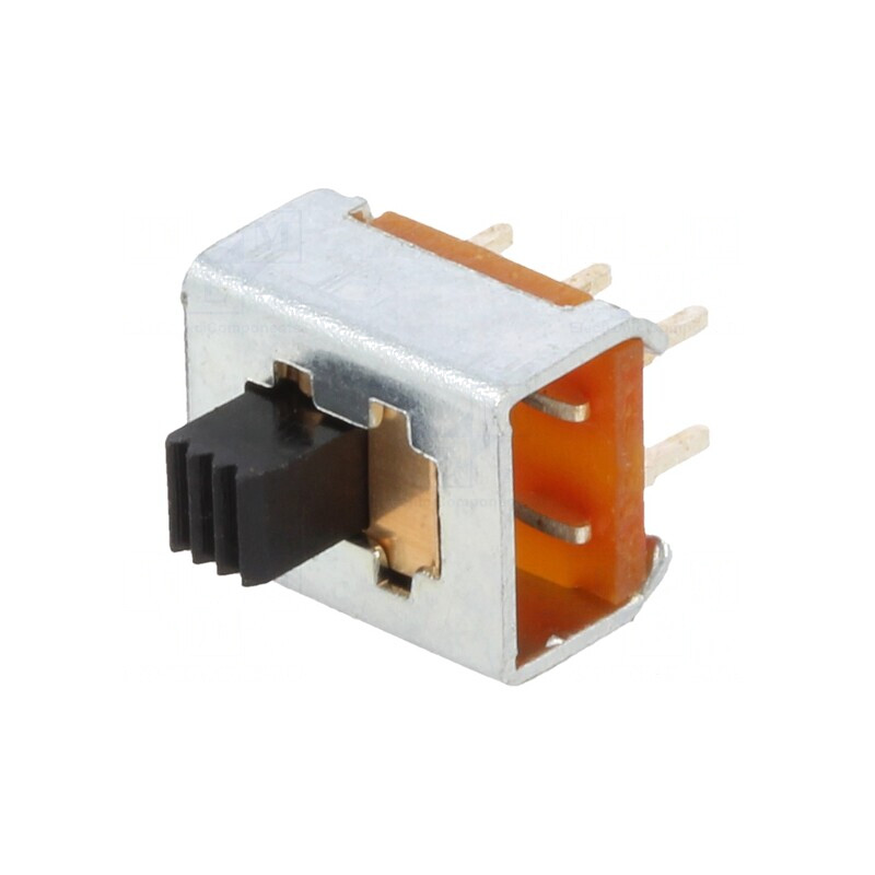 Comutator glisant SPDT ON-ON 0.35A 30VDC PCB THT | Electronic-mag.ro | Componente Electronice
