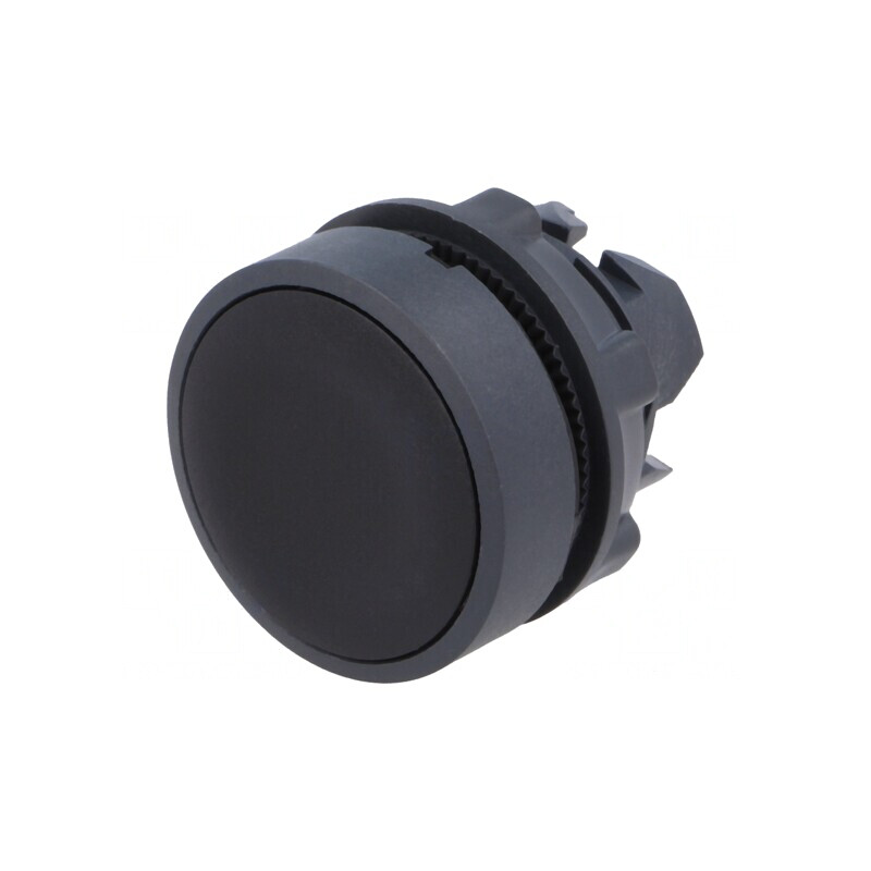 Comutator Apăsare 22mm Negru | Electronic-mag.ro | Componente Electronice