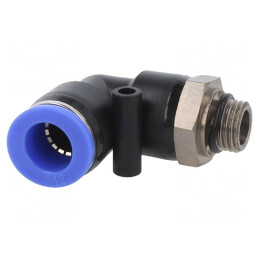 Racord push-in unghiular G 1/4 PBT 0-60°C | Electronic-mag.ro | Componente Electronice