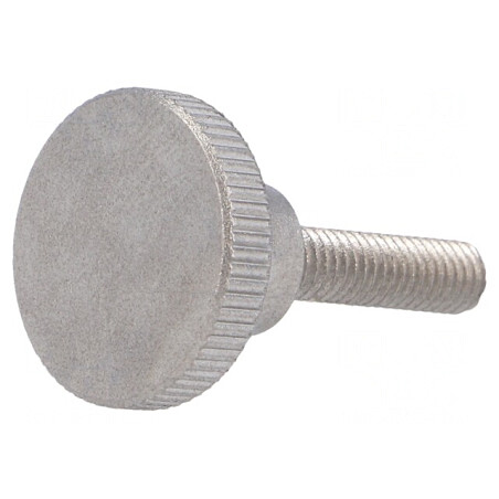 Buton de Reglare Moletată 16mm M4 9.5mm | Electronic-mag.ro | Componente Electronice