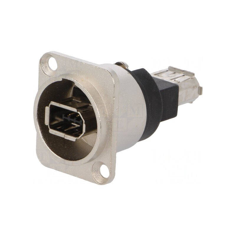 Adaptor IEEE1394 Ecranat Metal Soclu Dual | Electronic-mag.ro | Componente Electronice Adaptor IEEE1394 Ecranat Metal Soclu Dual | Electronic-mag.ro | Componente Electronice
