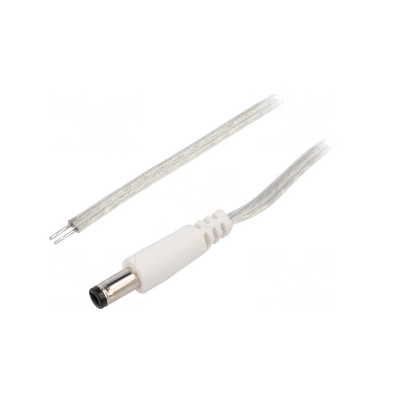 Cablu Alimentare DC 5,5/2,5 Transparent 3m 2x0,5mm2 | Electronic-mag.ro | Componente Electronice Cablu Alimentare DC 5,5/2,5 Transparent 3m 2x0,5mm2 | Electronic-mag.ro | Componente Electronice