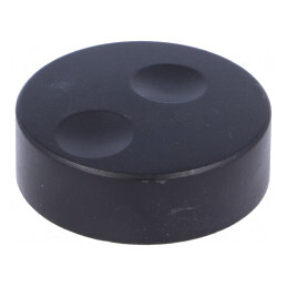 Buton rotativ plastic 6mm 39,6x13,5mm | Electronic-mag.ro | Componente Electronice