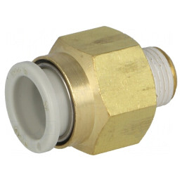 Racord Push-In Filet R 1/8 Alamă 1-10 Bar | Electronic-mag.ro | Componente Electronice