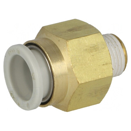 Racord Push-In Filet R 1/8 Alamă 1-10 Bar | Electronic-mag.ro | Componente Electronice