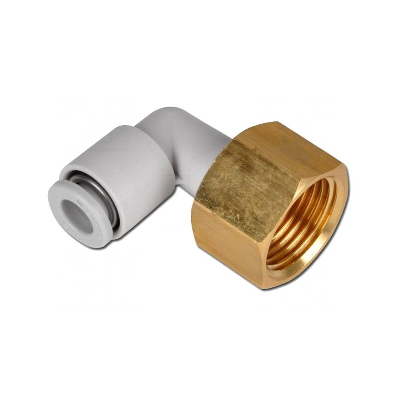 Racord Push-In 90° Filet 1-10bar 5-60°C | Electronic-mag.ro | Componente Electronice