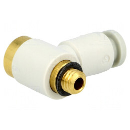 Racord Push-In 90° 1-10bar M5 | Electronic-mag.ro | Componente Electronice