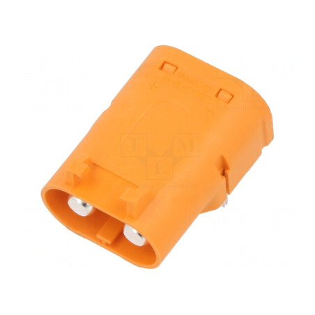 Soclu Alimentare DC pentru PCB THT Portocalie | Electronic-mag.ro | Componente Electronice