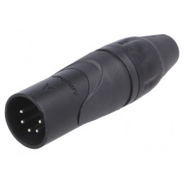 Mufă XLR Tată 5-PIN Dreptă pentru Cablu | Electronic-mag.ro | Componente Electronice