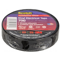 Bandă Electroizolantă Neagră 19mm x 20m | Electronic-mag.ro | Componente Electronice