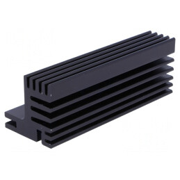 Radiator Extrudat TO220 Negru 84x30x31mm 5,5K/W | Electronic-mag.ro | Componente Electronice