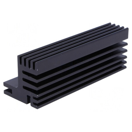 Radiator Extrudat TO220 Negru 84x30x31mm 5,5K/W | Electronic-mag.ro | Componente Electronice