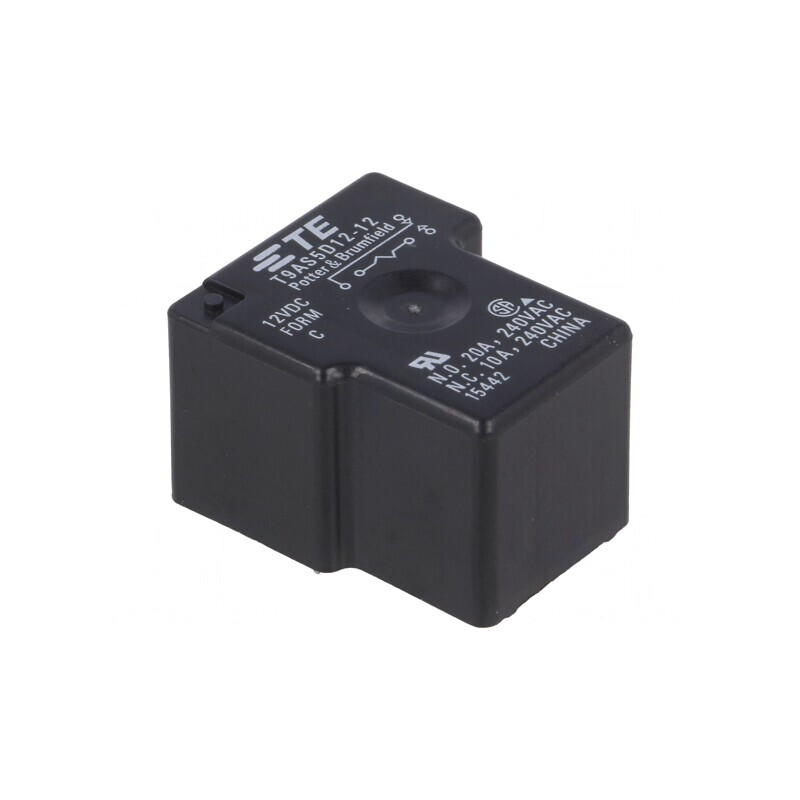 Releu electromagnetic SPDT 12VDC 20A T9A PCB | Electronic-mag.ro | Componente Electronice