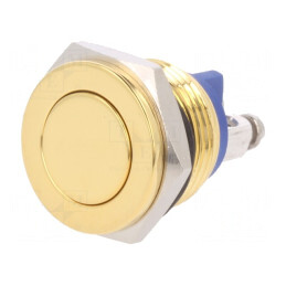 Comutator Anti-Vandalism 2A/36VDC IP65 Ø16mm | Electronic-mag.ro | Componente Electronice