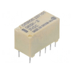 Releu Electromagnetic DPDT 3VDC 2A | Electronic-mag.ro | Componente Electronice