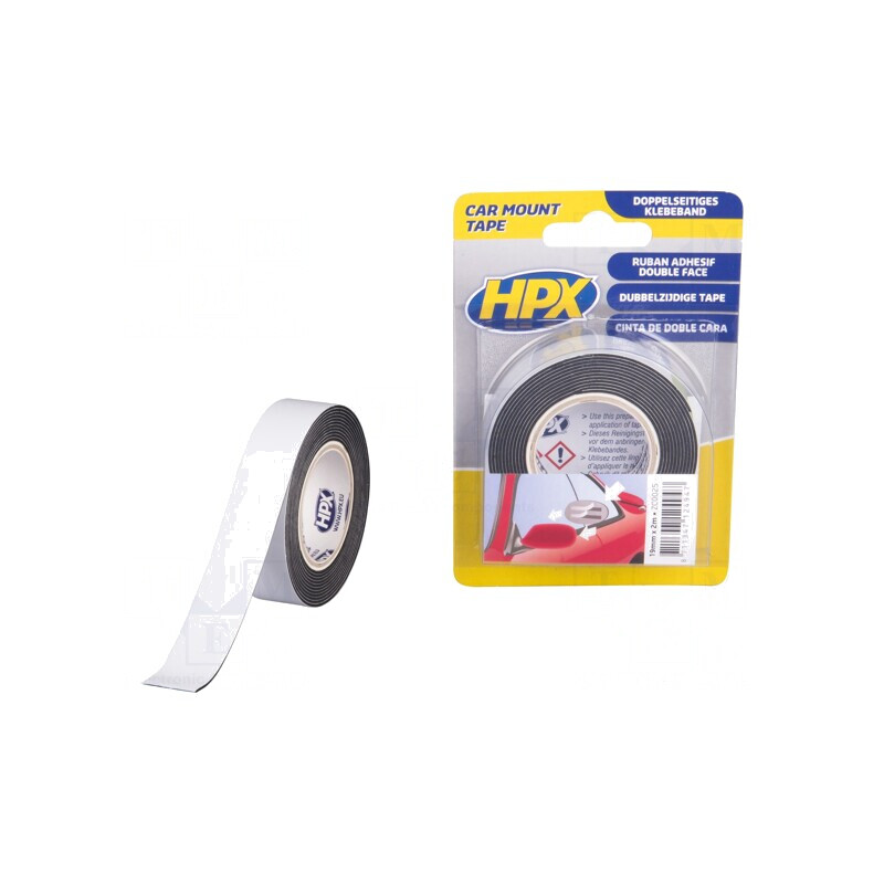 Bandă dublă adezivă neagră 19mm x 2m pentru fixare | Electronic-mag.ro | Componente Electronice Bandă dublă adezivă neagră 19mm x 2m pentru fixare | Electronic-mag.ro | Componente Electronice