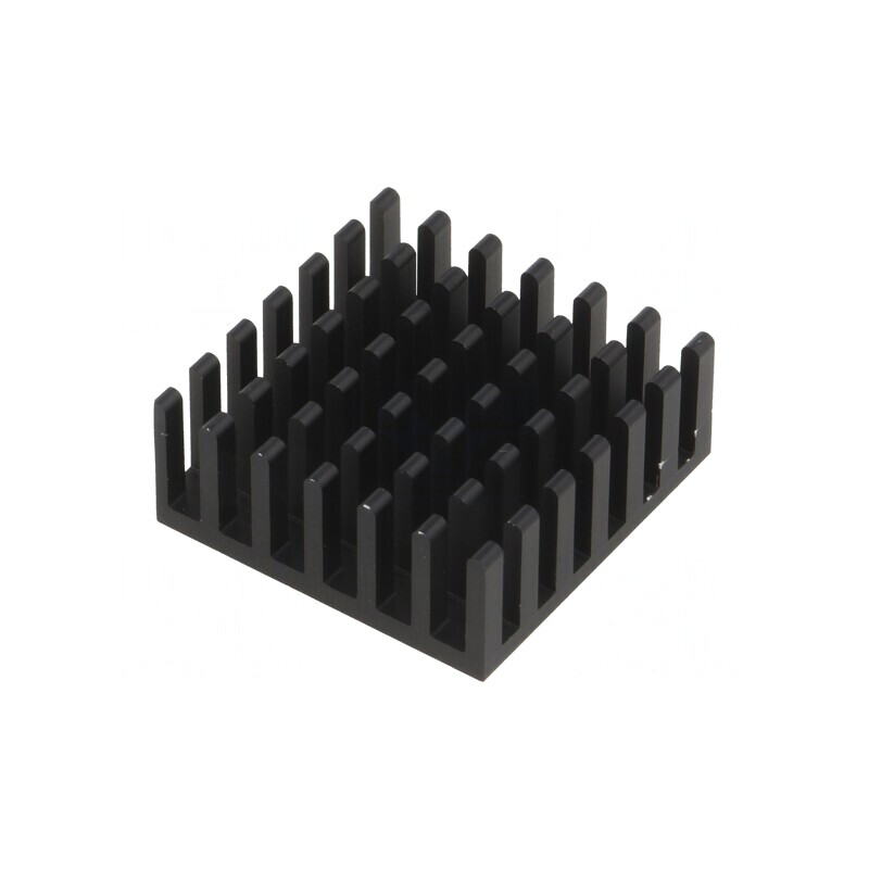 Radiator Aluminiu Negru 25x25x10mm | Electronic-mag.ro | Componente Electronice Radiator Aluminiu Negru 25x25x10mm | Electronic-mag.ro | Componente Electronice