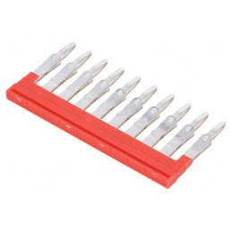 Punte cu Șuruburi Serie A Roșie 10 Piste | Electronic-mag.ro | Componente Electronice