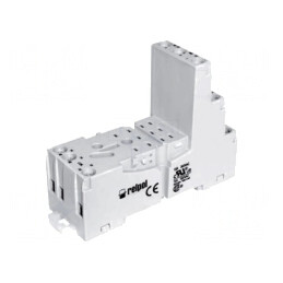 Stativ pe panou pentru șină DIN 300VAC 10A | Electronic-mag.ro | Componente Electronice