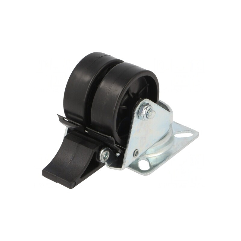 Roată de transport dublă 50mm 80kg | Electronic-mag.ro | Componente Electronice Roată de transport dublă 50mm 80kg | Electronic-mag.ro | Componente Electronice