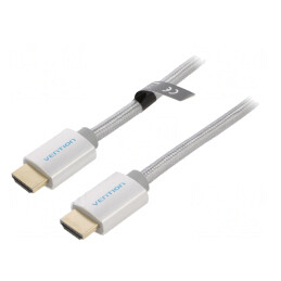 Cablu HDMI 2.0 1.5m PVC Textil | Electronic-mag.ro | Componente Electronice