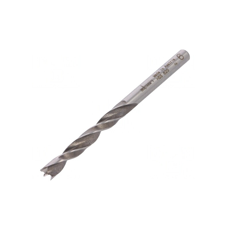 Burghiu Lemn 6mm HSS 93mm Blister | Electronic-mag.ro | Componente Electronice