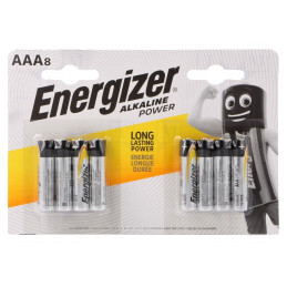 Baterii alcaline AAA 1,5V 8 bucăți Base | Electronic-mag.ro | Componente Electronice