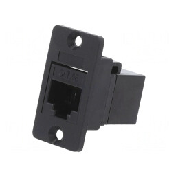 Adaptor SLIM Cat 5e 8p8c 29mm Plastic