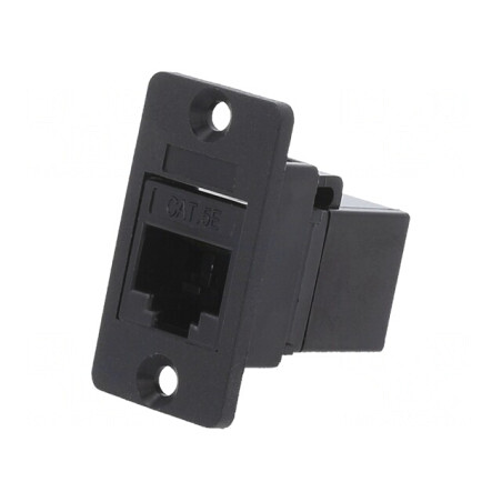 Adaptor SLIM Cat 5e 8p8c 29mm Plastic | Electronic-mag.ro | Componente Electronice